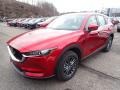 Front 3/4 View of 2021 CX-5 Sport AWD