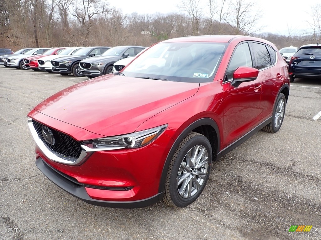 2021 CX-5 Grand Touring AWD - Soul Red Crystal Metallic / Black photo #5