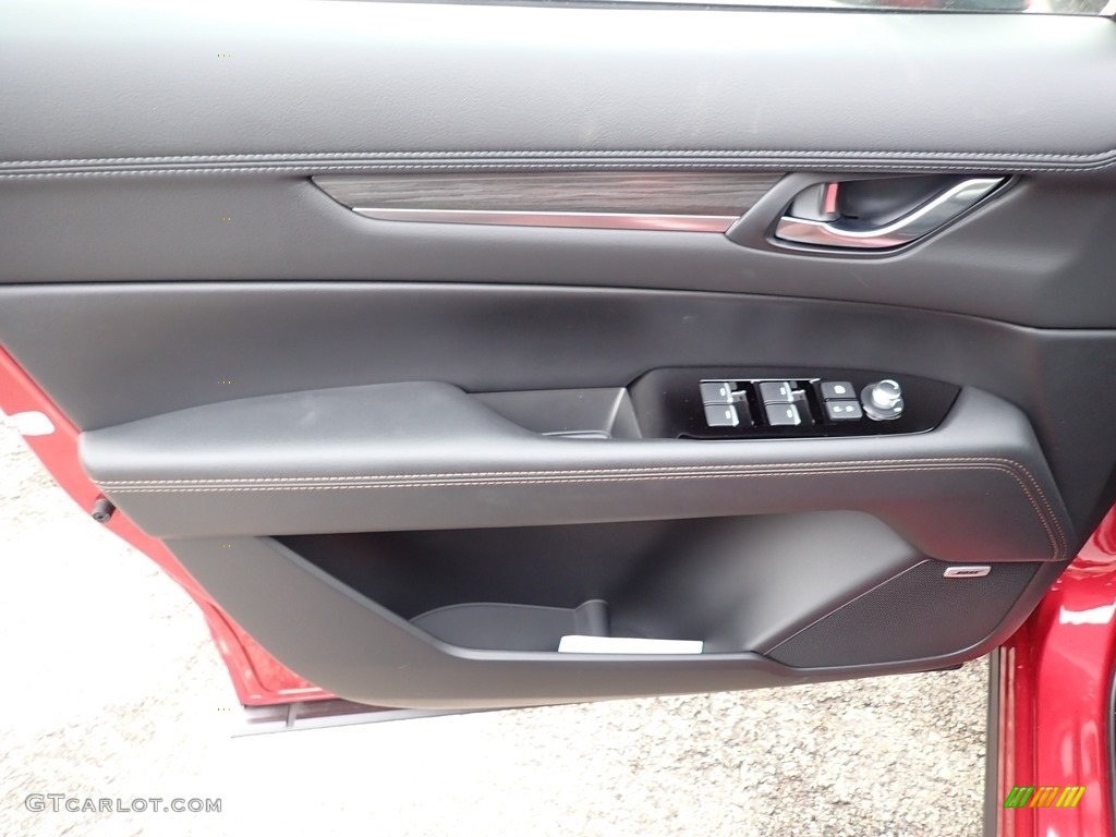 2021 Mazda CX-5 Grand Touring AWD Black Door Panel Photo #140661442