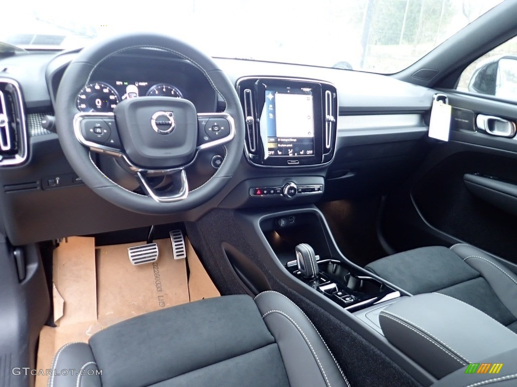 Charcoal Interior 2021 Volvo XC40 T5 R-Design AWD Photo #140661505