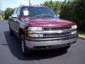 1999 Dark Carmine Red Metallic Chevrolet Silverado 1500 LS Extended Cab 4x4  photo #14