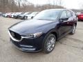 Deep Crystal Blue Mica 2021 Mazda CX-5 Grand Touring AWD Exterior