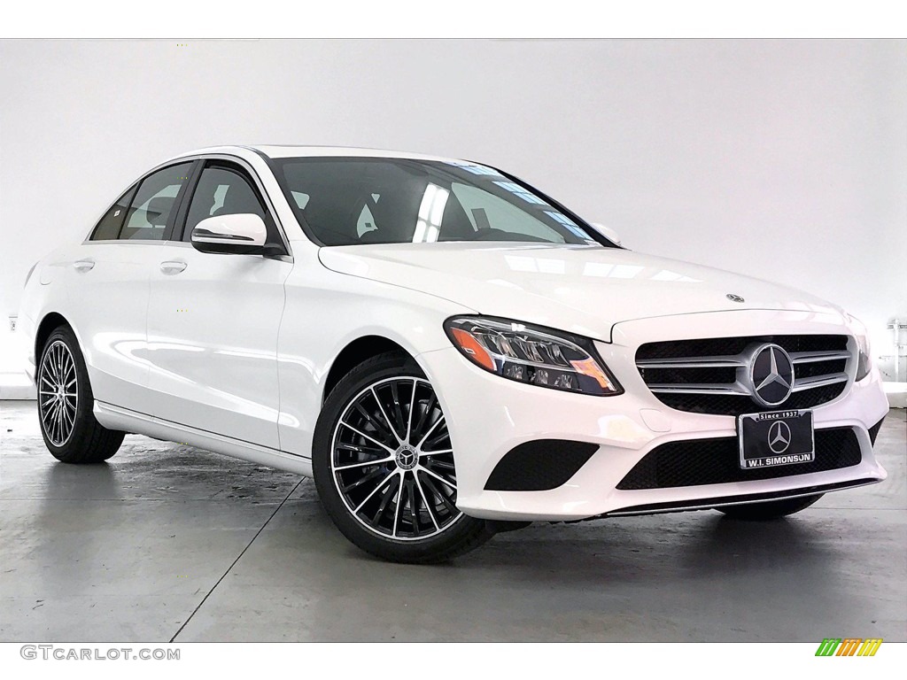 Polar White 2021 Mercedes-Benz C 300 Sedan Exterior Photo #140662109