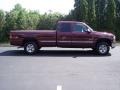 1999 Dark Carmine Red Metallic Chevrolet Silverado 1500 LS Extended Cab 4x4  photo #17