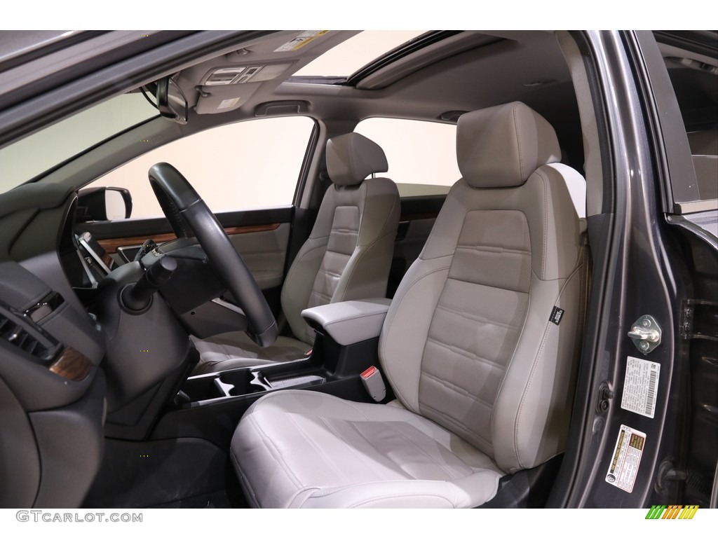 2019 CR-V EX-L AWD - Modern Steel Metallic / Gray photo #6