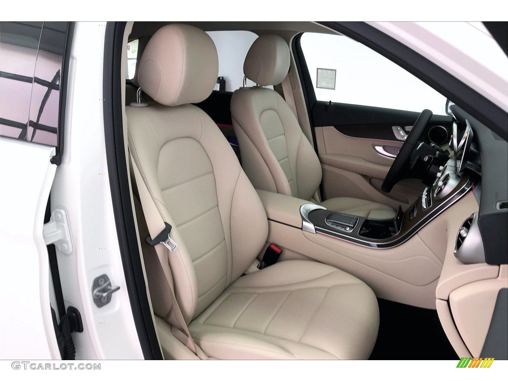 Silk Beige/Black Interior 2021 Mercedes-Benz GLC 300 Photo #140662561