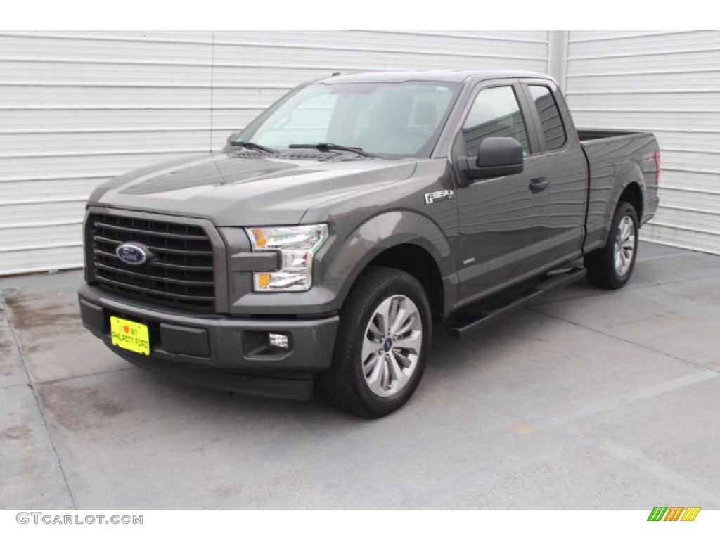 2017 F150 XL SuperCab - Lithium Gray / Earth Gray photo #4