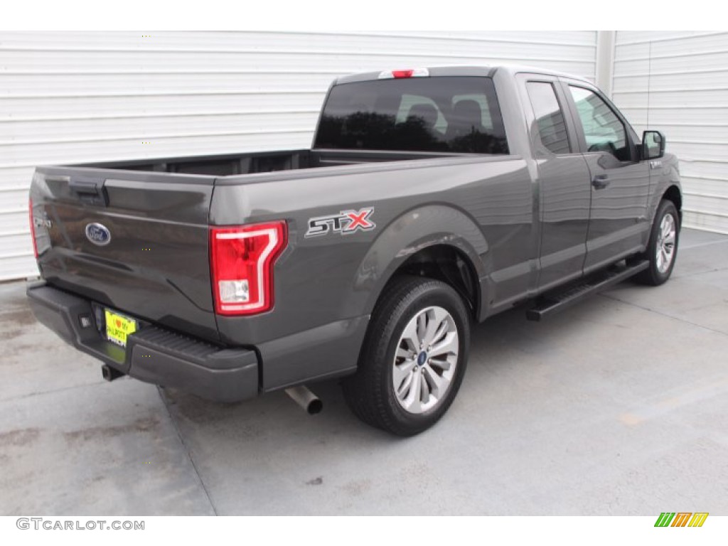 2017 F150 XL SuperCab - Lithium Gray / Earth Gray photo #8