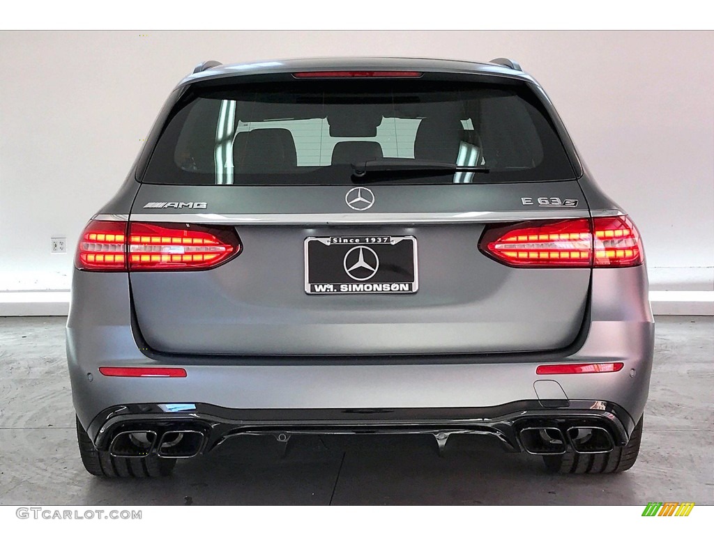 2021 E 63 AMG 4Matic Wagon - designo Selenite Grey Magno (Matte) / Titanium Grey/Black photo #3