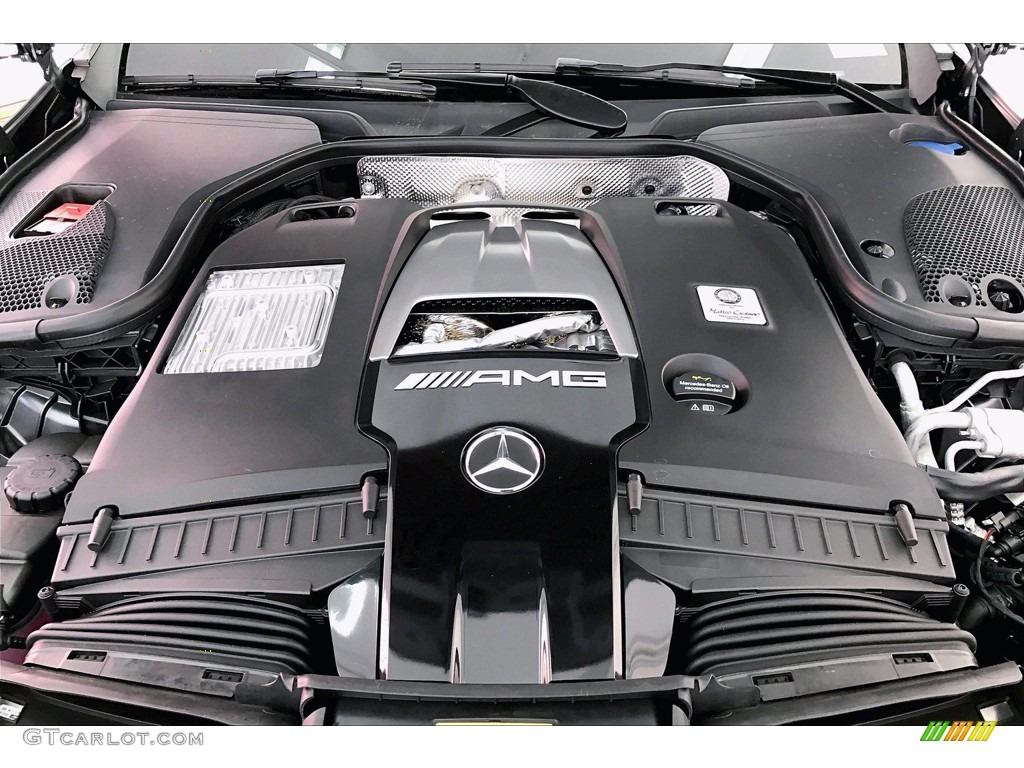 2021 Mercedes-Benz E 63 AMG 4Matic Wagon Engine Photos