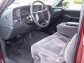 1999 Dark Carmine Red Metallic Chevrolet Silverado 1500 LS Extended Cab 4x4  photo #23