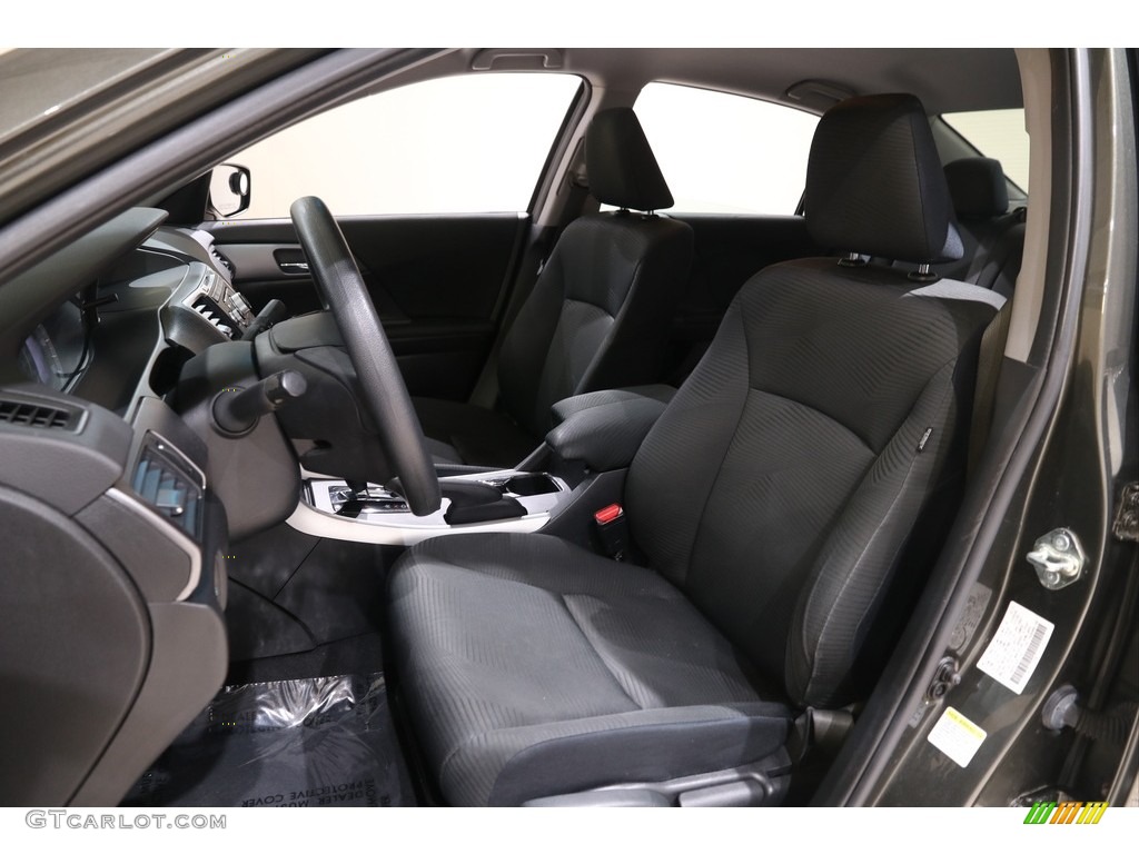 2015 Accord LX Sedan - Hematite Metallic / Black photo #5