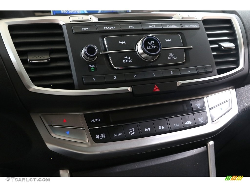 2015 Accord LX Sedan - Hematite Metallic / Black photo #15