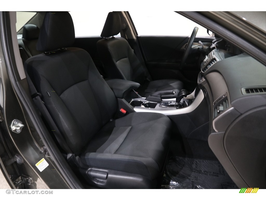 2015 Accord LX Sedan - Hematite Metallic / Black photo #18