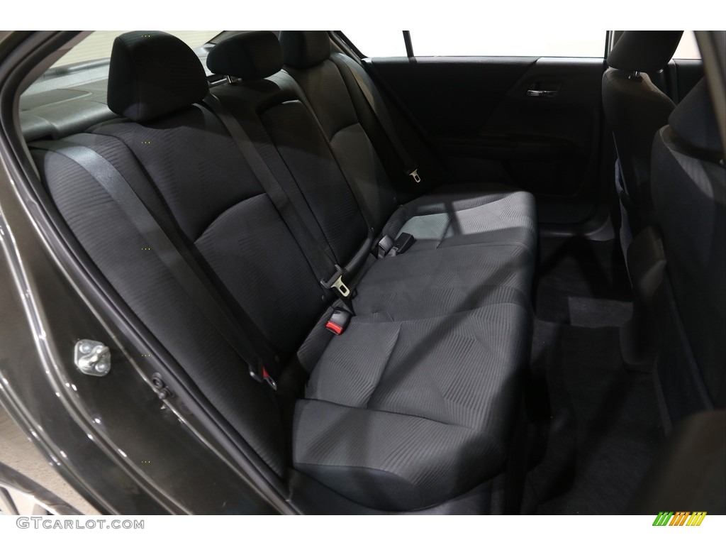 2015 Accord LX Sedan - Hematite Metallic / Black photo #19