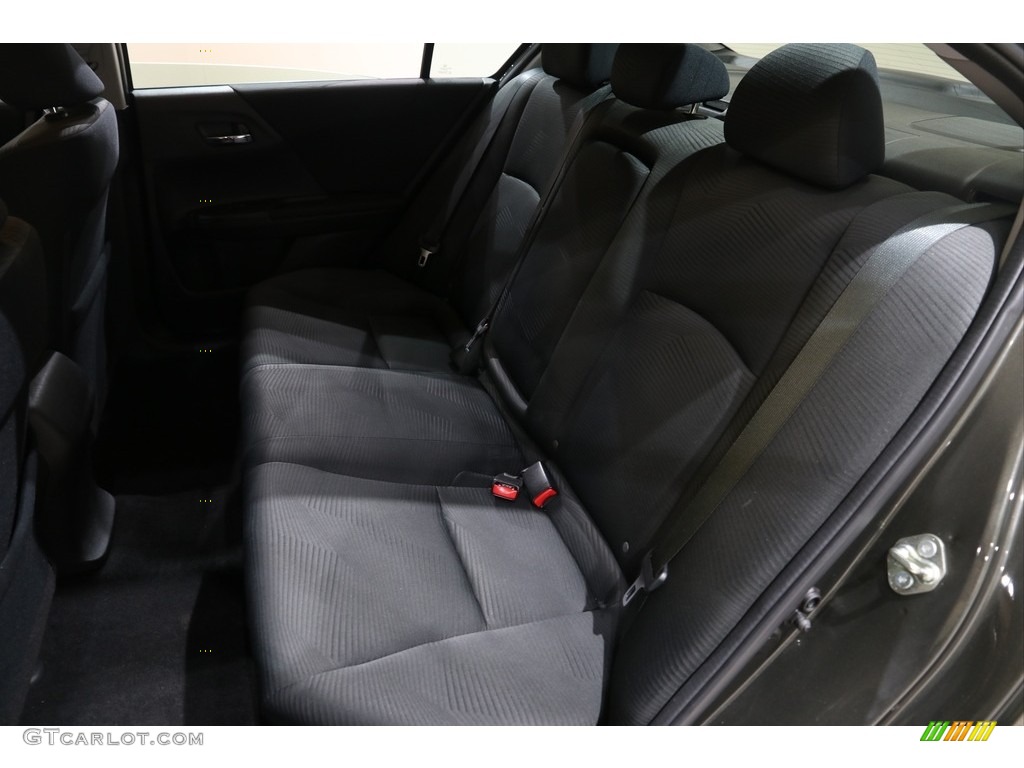 2015 Accord LX Sedan - Hematite Metallic / Black photo #20
