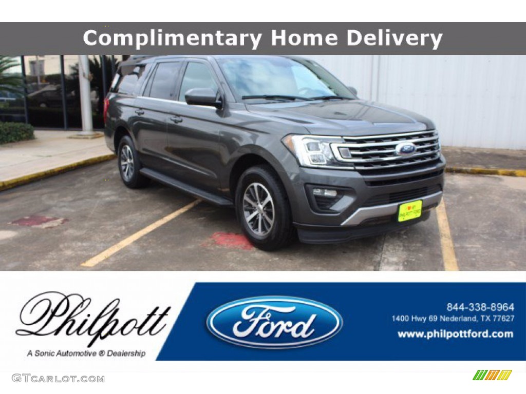 2018 Expedition XLT Max - Magnetic / Ebony photo #1