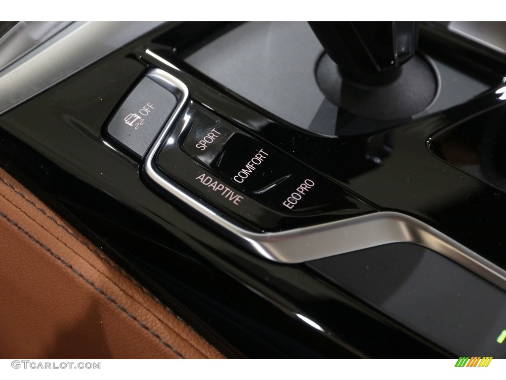 2018 5 Series M550i xDrive Sedan - Carbon Black Metallic / Cognac photo #28
