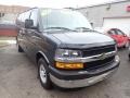 2019 Shadow Gray Metallic Chevrolet Express 3500 Cargo Extended WT  photo #3