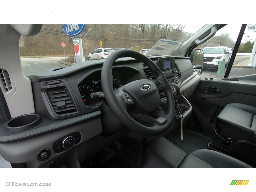 2020 Ford Transit Passenger Wagon XL 150 LR Dark Palazzo Grey Dashboard Photo #140665750