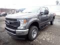 Carbonized Gray 2021 Ford F350 Super Duty XL SuperCab 4x4 Exterior