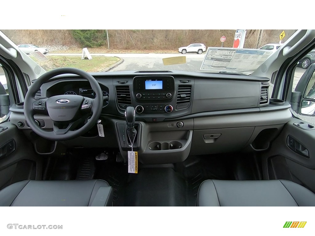2020 Ford Transit Passenger Wagon XL 150 LR Dark Palazzo Grey Dashboard Photo #140666000