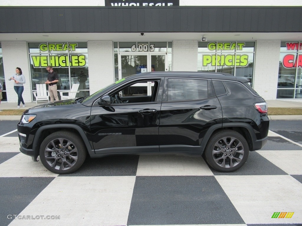 Diamond Black Crystal Pearl Jeep Compass