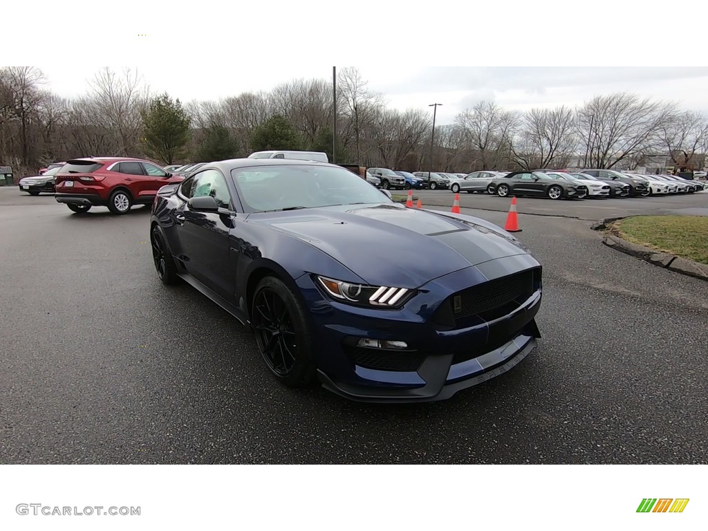 Kona Blue 2020 Ford Mustang Shelby GT350 Exterior Photo #140666126