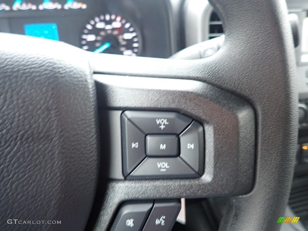 2021 F350 Super Duty XL SuperCab 4x4 - Carbonized Gray / Medium Earth Gray photo #17