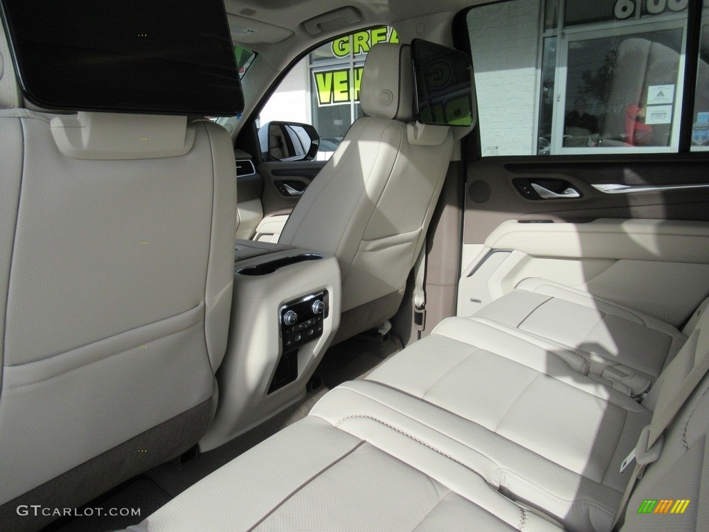 2021 Yukon Denali 4WD - White Frost Tricoat / Teak/­Light Shale photo #11