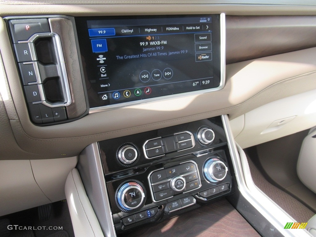 2021 Yukon Denali 4WD - White Frost Tricoat / Teak/­Light Shale photo #18