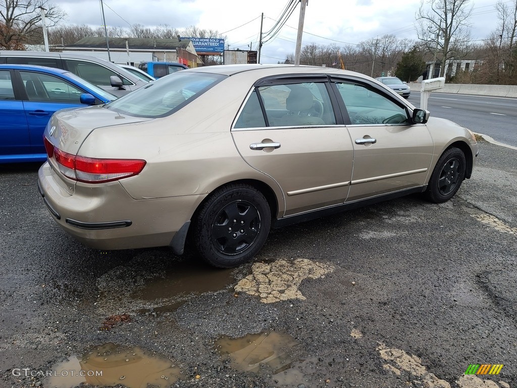 2004 Accord LX Sedan - Desert Mist Metallic / Black photo #3