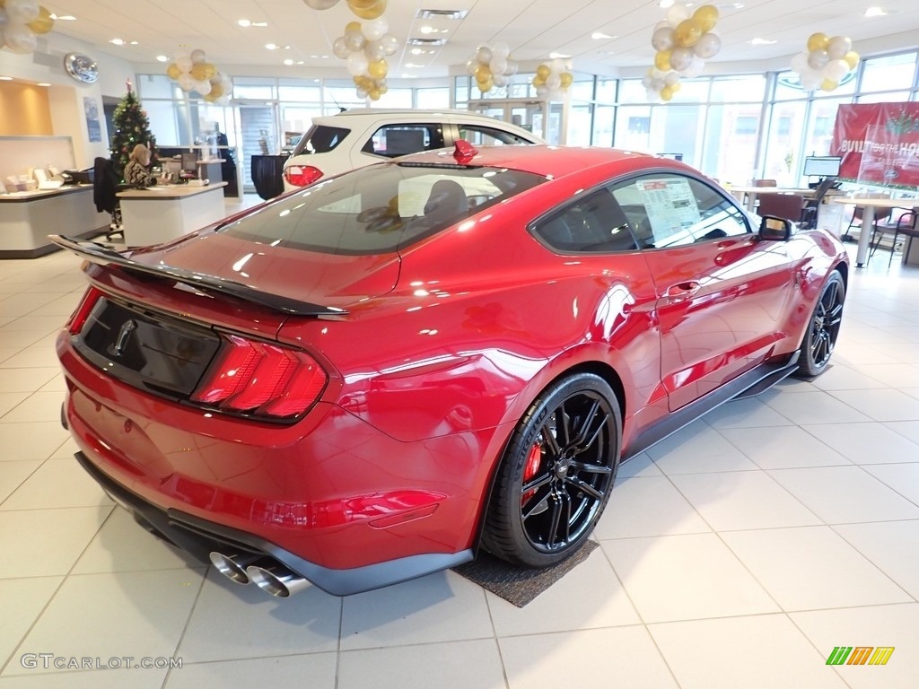 2020 Mustang Shelby GT500 - Rapid Red / GT500 Ebony/Smoke Gray Stitch photo #4