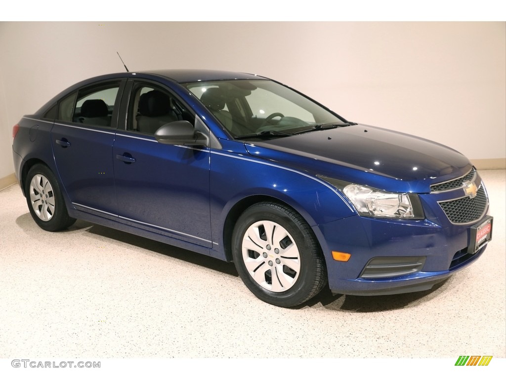 2013 Cruze LS - Blue Topaz Metallic / Jet Black/Medium Titanium photo #1