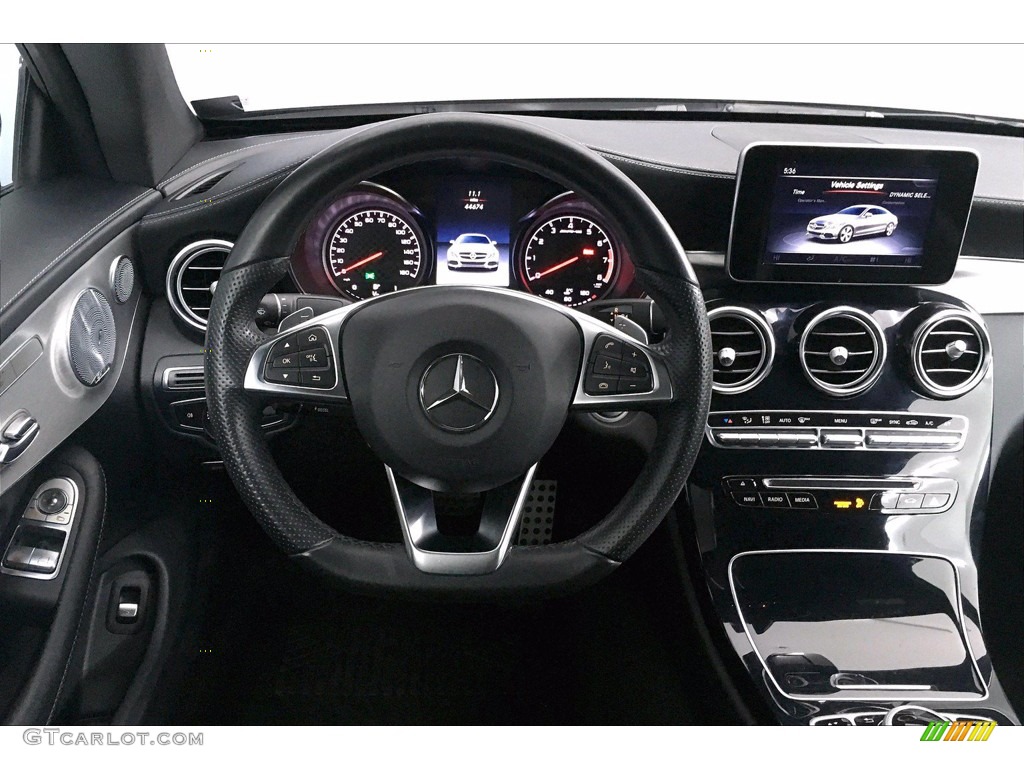 2017 Mercedes-Benz C 43 AMG 4Matic Coupe Black Dashboard Photo #140670246