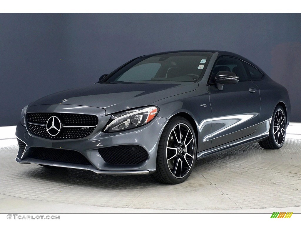 Selenite Grey Metallic 2017 Mercedes-Benz C 43 AMG 4Matic Coupe Exterior Photo #140670461