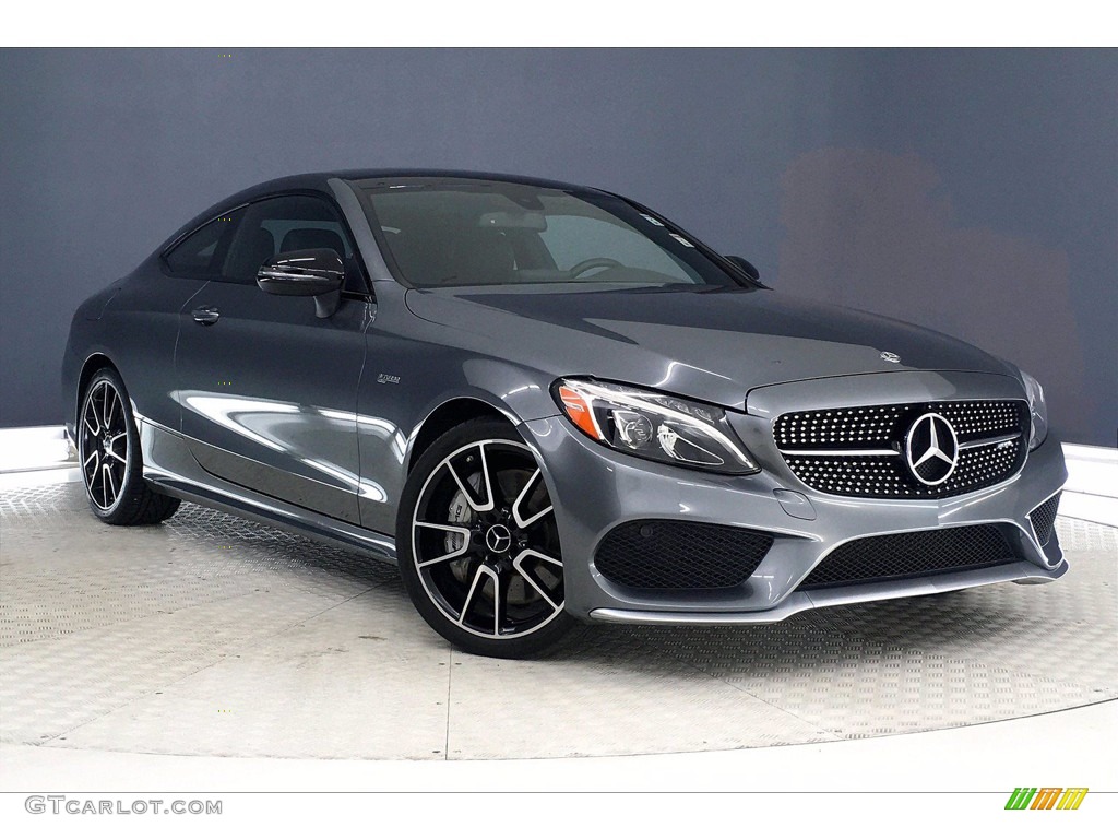Selenite Grey Metallic 2017 Mercedes-Benz C 43 AMG 4Matic Coupe Exterior Photo #140671112