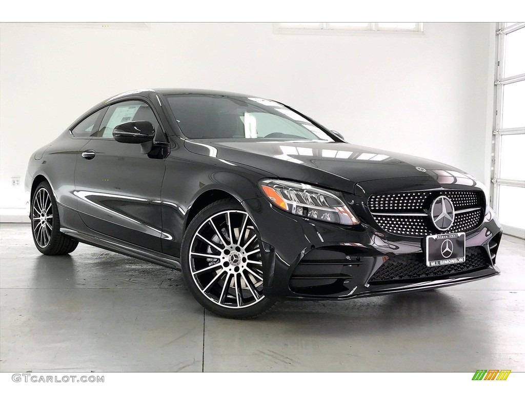 Black 2021 Mercedes-Benz C 300 Coupe Exterior Photo #140671157