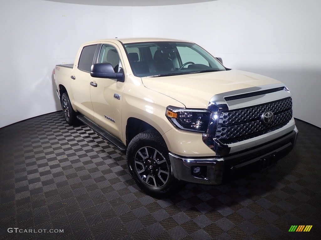 2020 Tundra TRD Off Road CrewMax 4x4 - Quicksand / Black photo #3