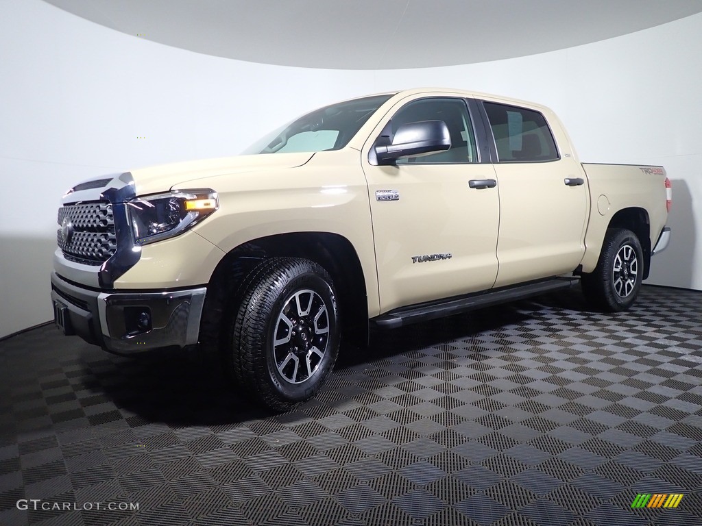 2020 Tundra TRD Off Road CrewMax 4x4 - Quicksand / Black photo #8