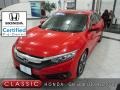 Rallye Red 2018 Honda Civic EX-T Sedan