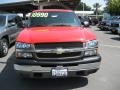 2004 Victory Red Chevrolet Silverado 1500 Work Truck Extended Cab  photo #2