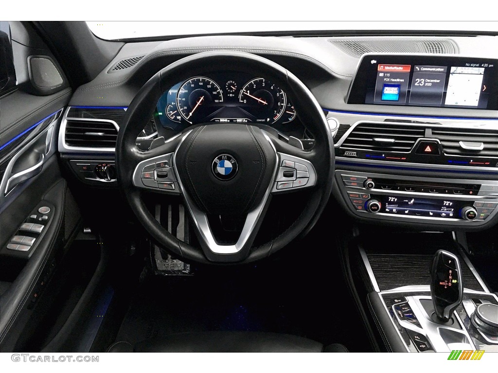 2018 7 Series 750i Sedan - Black Sapphire Metallic / Black photo #4