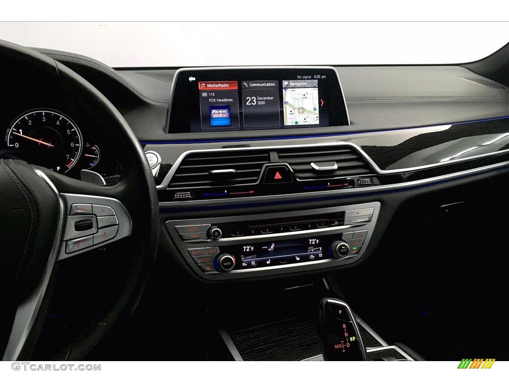 2018 7 Series 750i Sedan - Black Sapphire Metallic / Black photo #5