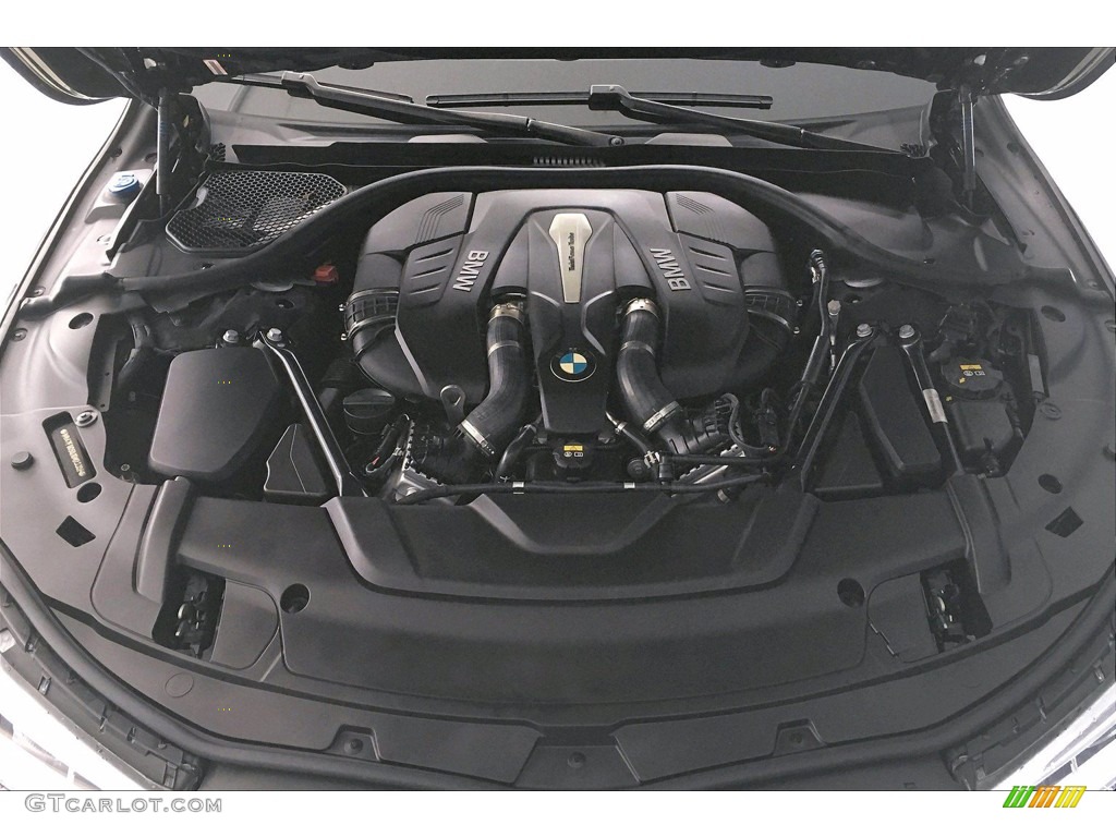 2018 7 Series 750i Sedan - Black Sapphire Metallic / Black photo #9