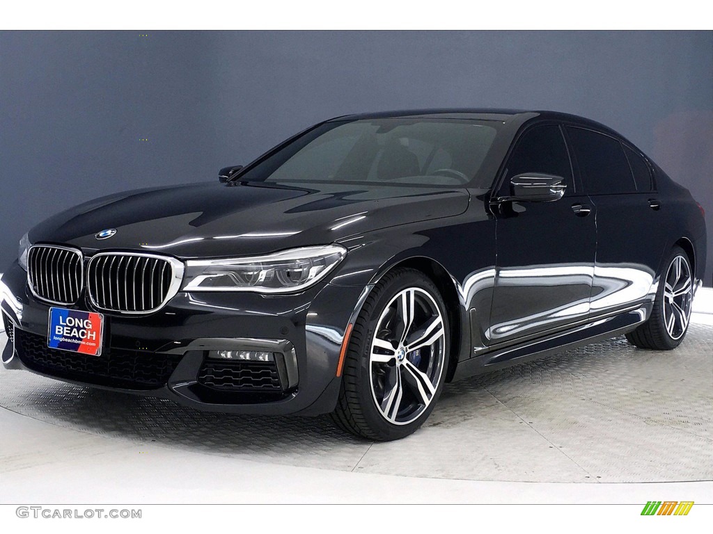 2018 7 Series 750i Sedan - Black Sapphire Metallic / Black photo #12