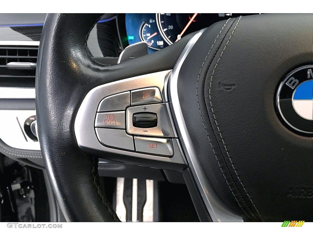 2018 7 Series 750i Sedan - Black Sapphire Metallic / Black photo #18