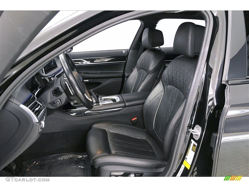 2018 7 Series 750i Sedan - Black Sapphire Metallic / Black photo #28