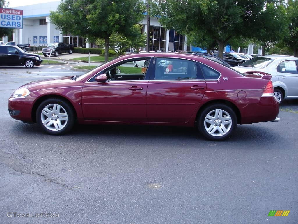 2006 Impala LTZ - Sport Red Metallic / Ebony Black photo #5