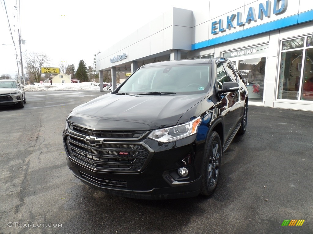 2021 Traverse RS AWD - Mosaic Black Metallic / Jet Black photo #1